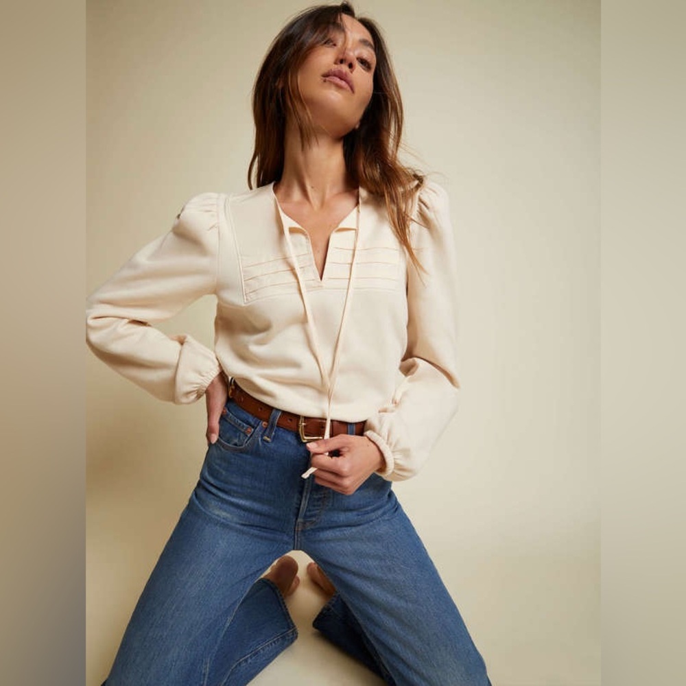 Nation Ltd Bonnie Toe Neck Sweatshirt